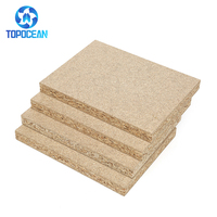 Panneau de particules brut de qualité supérieure 12 15 18 mm, 48 pieds, grade E0 E1, panneau de bois haute densité pour meubles et placage