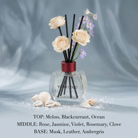 Diffuseur de parfum d'ambiance Rose Woodland 100ml pour la chambre à coucher, le salon, décoration