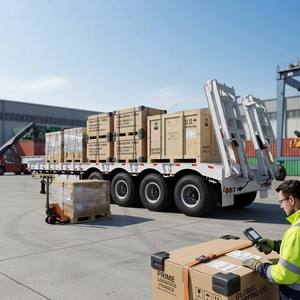 Semirimorchio a Collo d'Oca Affidabile e Durevole da 40 Tonnellate a 3 Assi per Container, per Progetti di Costruzione e Logistica nel Sud-est Asiatico - Product Image 5