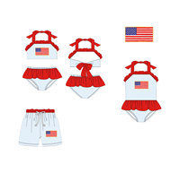 Trajes de Baño Personalizados para Niños 2023, Ropa de Playa para Niños, Traje de Baño de Boutique para Niños, Bikini para Niñas, Traje de Baño de Dos Piezas OEM