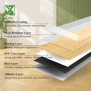 White Oak <b>Engineered</b> Hardwood <b>Flooring</b> Wear Resistant Click UV Lacquered Modern for Dining Bathroom Living Room Kitchen - Product Image 6