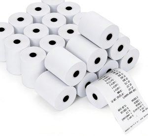 Rotoli <span class=keywords><strong>di</strong></span> Carta Termica Singoli per POS, Terminale per Carte Bancarie, Registratore <span class=keywords><strong>di</strong></span> <span class=keywords><strong>Cassa</strong></span> per Supermercati, Senza BPA, Alta Velocità, 57*40mm, Kingcolor - Product Image 1