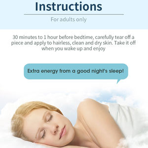 2025 diskon besar Patch bantuan tidur untuk meningkatkan kualitas tidur dan penghilang stres Melatonin Patch tidur - Product Image 4