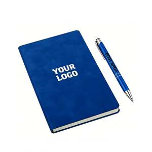 Libreta de Cuero A5 con Logotipo Personalizado Profesional, Libreta de Viaje, Promocional, de Oficina, al por Mayor, Diario Impreso, Libreta para Reuniones, para Regalos - Product Image 1