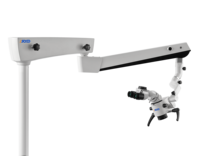 Microscope dentaire SCM600 12 5X avec oculaire grand angle et éclairage LED pour l'endodontie et le traitement des canaux radiculaires