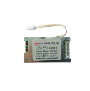 BMS Li-ion 10S 36V 40A pour batterie ternaire NMC 3.7V avec protection de température, charge et décharge, carte à ports séparés G989 - Product Image 1