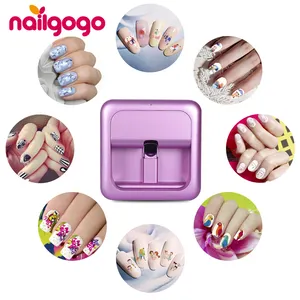 Nailgogo digital blumen wifi 3d nagel drucker smart design intelligente nagel drucker maschine