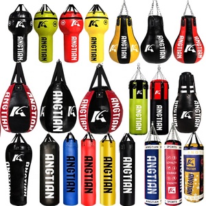 ANGTIAN <span class=keywords><strong>Sacco</strong></span> <span class=keywords><strong>da</strong></span> <span class=keywords><strong>Boxe</strong></span> in Pelle <span class=keywords><strong>da</strong></span> Parete per Allenamento Fitness, MMA e Kickboxing - Product Image 6