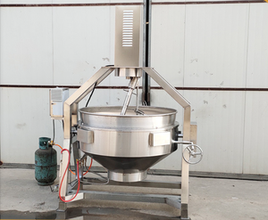 Machine <span class=keywords><strong>de</strong></span> mélange <span class=keywords><strong>de</strong></span> cuisson <span class=keywords><strong>de</strong></span> production <span class=keywords><strong>de</strong></span> sauce au poulet chili mexicain - Product Image 3