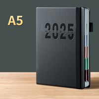 2025 Custom A5 Executive Tages planer Agenda Notizbuch Tactical Budget Blank Tagebuch für Weihnachts geschenk Custom Leather Note Book