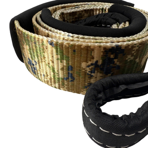 CE 인증 견인 스트랩 <span class=keywords><strong>3</strong></span> ''X 30ft 위장 복구 스트랩 35,000 파운드 스내치 스트랩 비상 오프로드 차량 자동차 - Product Image 2