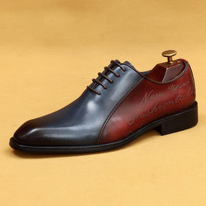 Zapatos Oxford de Negocios, Multicolor, Punta en Pico, Zapatos Formales para Hombre, con Cordones, Hechos a Mano 2026 - Product Image 6