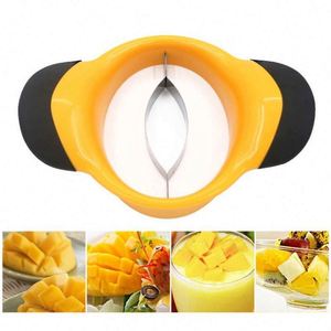 Hot Sale Kitchen Home Gadget Fruit <b>Vegetable</b> Tools Manual Mango Core Splitter Slicer <b>Cutter</b> Durable Metal Mango Slicer <b>Cutter</b> - Product Image 3