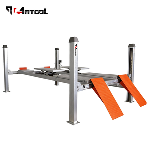 Sollevatore <span class=keywords><strong>Auto</strong></span> Idraulico Manuale AnTool a 4 Colonne da 4 Tonnellate, Elevatore per Veicoli Adatto per Officine <span class=keywords><strong>e</strong></span> Allineamento Ruote - Product Image 3
