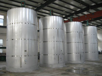 Réservoir de stockage de lait extérieur de grande capacité 20000L / silo de stockage Prix