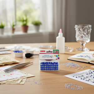 Strass Ilan 4 mm blu per artigianato e decorazioni - Product Image 3