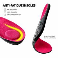 Semelles orthopédiques en mousse PU personnalisées en gros, confortables, avec soutien de la voûte plantaire, écologiques, durables, flexibles, absorption des chocs, talonnette profonde