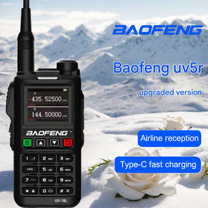 Full Frequency Handheld Transceiver for UV18L with 1.77" Color Display 0-10KM Range LED Flashlight for Hiking & Camping - Product Image 3