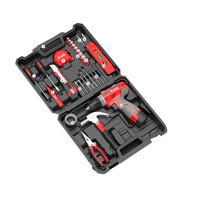 Meuleuse d'angle électrique sans balais rechargeable au lithium Clé à molette sans fil Boîte à outils Ensemble personnalisable Maintenance de véhicule Power Bit OEM