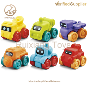 Camion à benne basculante et bétonnière en plastique vinyle pour enfants, jouet de véhicule spatial, jouet de bac à sable, jouet de sable, camion à benne basculante - Product Image 3