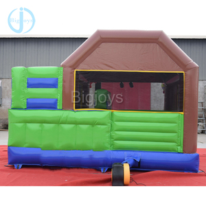 Casa Inflable de <span class=keywords><strong>Bob</strong></span> <span class=keywords><strong>Esponja</strong></span> para Interiores y Exteriores con Tobogán para <span class=keywords><strong>Parque</strong></span> de Diversiones para Niños en Venta - Product Image 4