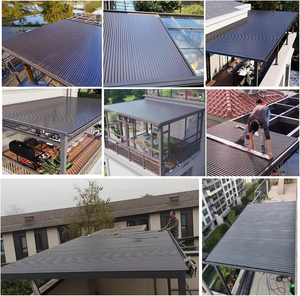 Paneles de Techo Térmicos de Aluminio con Aislamiento de Gran Pared Exterior Moderna, Tablero de Poliuretano Ignífugo, Ecológico, Tipo Sándwich Metálico - Product Image 4