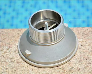 تجمع إكسسوارات بركة مستديرة الطابق استنزاف المناسب عودة المياه مقشدة شفط تركيب الرئيسي استنزاف حوض تنظيف الخردة - Product Image 2