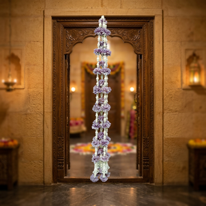 Guirlande de fleurs artificielles en perles roses en plastique à suspendre pour usage intérieur Vente en gros AFF-Garland-17.1 Prix Rs.2500/10pcs - Product Image 3