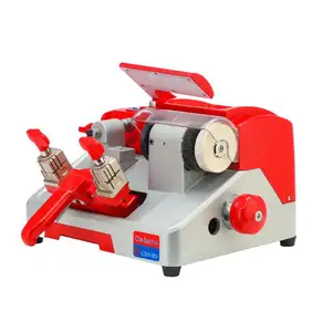 Máquina cortadora de llaves semiautomática CSH007 de diseño moderno, máquina cortadora de llaves de coche de mesa de un solo cabezal