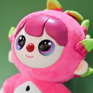 Peluche personnalisée Dragon Fruit avec visage en vinyle souple, jouet en peluche pour boîte mystère tendance, cadeaux pour enfants - Product Image 5