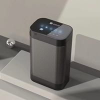 Cheminée électrique portable à faible consommation d'énergie, fonctionnement silencieux, chauffage d'hiver, mini-ventilateur de chauffage PTC pour la pièce