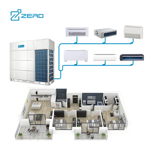 เครื่องปรับอากาศแบบแยกส่วนหลายโซน ZERO Digital Multi Zone Split Air Conditioners R410a สำหรับเชิงพาณิชย์ขนาดเล็ก ระบบ HVAC แบบฝังฝ้าเพดานและแบบท่อลม พร้อมมอเตอร์ปั๊ม - Product Image 3