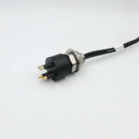 Connecteur sous-marin en haute mer à 3 cœurs par noyau 30A, connecteur étanche, prise étanche