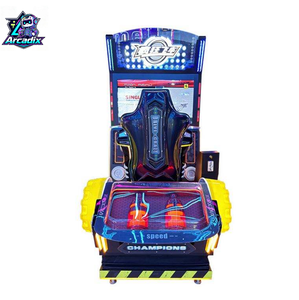 Máquina de Juego de Carreras de Coches Operada con Monedas, Simulador de Conducción para Interiores con Pantalla HD para Centros de Juego, Venta al Por Mayor de Fábrica - Product Image 4