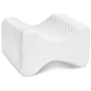 Travel foot rest pillow for airplanes pillow cooling gel Memory Foam Knee Pillow for Side Sleepers