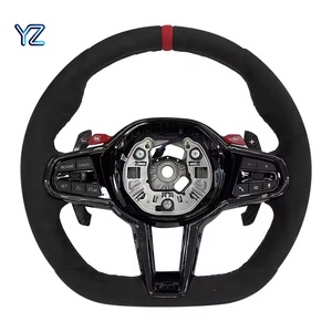 Volante Deportivo YZ Alcantara M Performance para <span class=keywords><strong>BMW</strong></span> G30 G31 G32 X3 G01 X4 G02 M2 G87 M3 G80 M4 G82 - Product Image 2