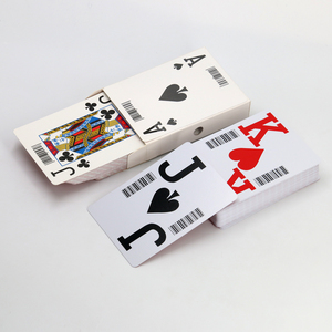 Cartas de Póker Personalizadas con Logotipo, Impresión Personalizada, 100% PVC, Resistentes al Agua, con Códigos de Barras Escaneables, Cartas de Juego de Papel - Product Image 4