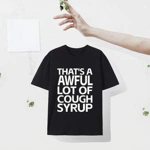 T-shirt promotionnel unisexe pour adultes, de haute qualité, 100% coton, respirant, écologique, impression numérique sérigraphique 3D, vente en gros - Product Image 3