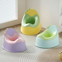Toilettes auxiliaires pour enfants pour bébés garçons et filles Matériau PP pour enfants âgés de 0 à 3 ans Outil d'entraînement aux toilettes