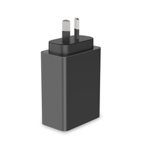 Chargeur rapide universel GaN 65W PD USB-C avec prises interchangeables, compatible CE FCC UKCA SAA, pour iPhone 15 16 17 – Approvisionnement direct usine