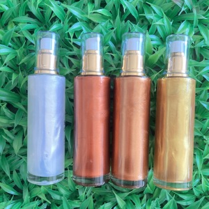 OEM Marque privée Cosmétiques Bio Highlight Maquillage Bronzer Color Taning Body Glow Shimmer Oil - Product Image 2