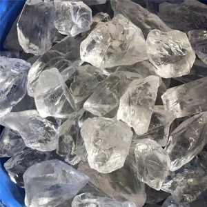 Chất Lượng Cao Tự Nhiên Thô Trắng Rõ Ràng Thạch Anh Tumbled Đá Nguyên Tinh Thể Để Chữa Bệnh - Product Image 4