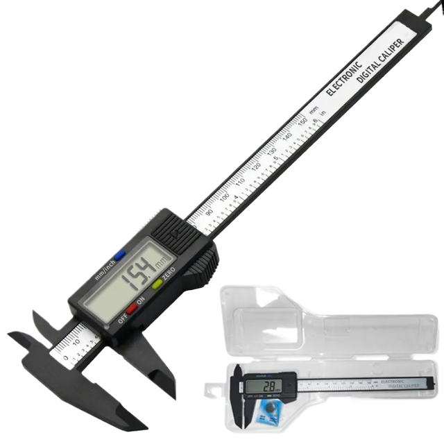 Industrial Electronic Digital Caliper 0-150mm High Precision 6inch LCD Display OEM ODM Fixtite Brand 3-Year Warranty Measurement