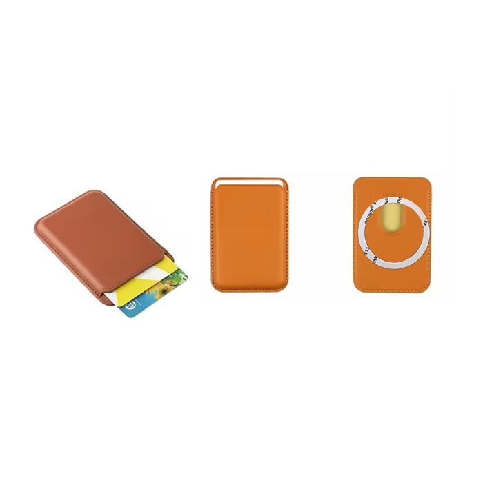 Trending <strong>2026</strong> Product <strong>2</strong> In1 Pu Leather Card Holder Phone Stand Custom logo Promotion Gift Creative Gift Phone Holder