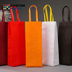 Colorful Reusable Wine <b>Bottle</b> <b>Bag</b> with Handle Non-Woven Bulk Single Wine <b>Gift</b> <b>Bags</b> Convenient Shopping Solution - Product Image 1