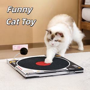 Lustiges <span class=keywords><strong>DJ</strong></span> Cat Scratch pad für Indoor Kitten Wellpappe <span class=keywords><strong>Scratcher</strong></span> Anreicherung Cat Toys Hochwertiges Cat Scratching Board - Product Image 3