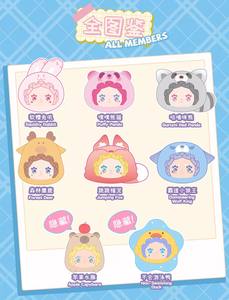 Lovelyle Emma Secret reald Forest Rua Rua صمغ مجمد وجه دمية قطيفة قلادة هدية عيد ميلاد مثالية للجميع - Product Image 6