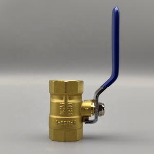 Valvola a Sfera in Ottone Forgiato da 3/4 di Pollice con Maniglia Lunga Blu, Filettatura Femmina Manuale per Acqua, Personalizzazione OEM Supportata - Product Image 5
