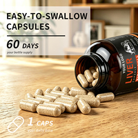 Capsules d'organes de bœuf Vital Bull OEM ODM, complément pour hommes stimulant l'immunité, la prostate et la moelle osseuse
