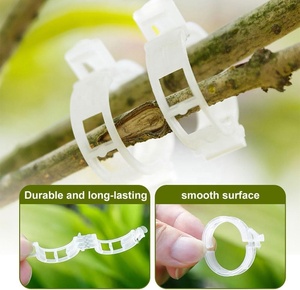 Clips <span class=keywords><strong>de</strong></span> greffage et <span class=keywords><strong>de</strong></span> treillisage pour tomates, en plastique durable anti-UV, pour petits jardins - Product Image 3